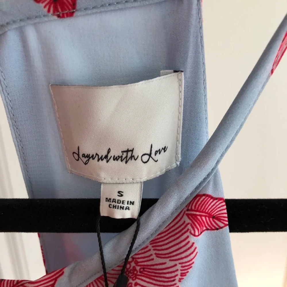 NWT Vici Change Of Heart Satin Floral Maxi Dress - Picture 10 of 13